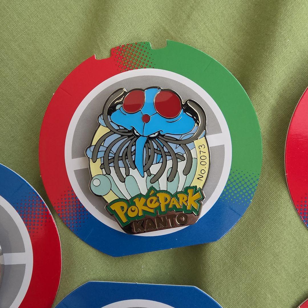 ポケパーク カントー ピンズ 10個セット　ピンバッジ