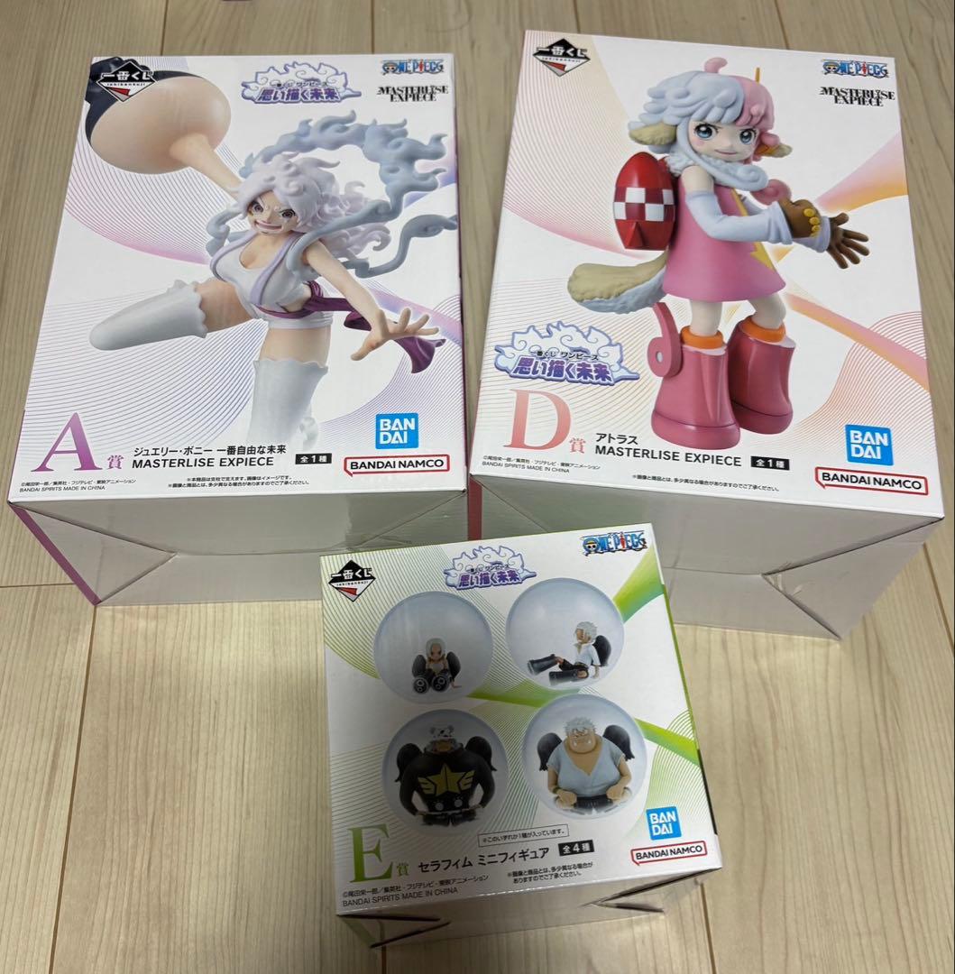 ワンピース フィギュア 3体セット A賞＆D賞＆E賞　一番くじ おまけ付き
