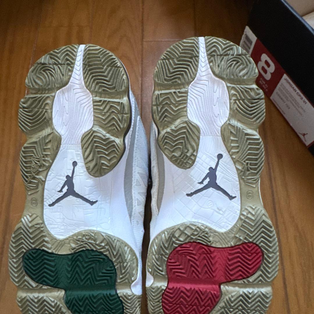 Jordan バスケットボールシューズ ホワイト/グレー