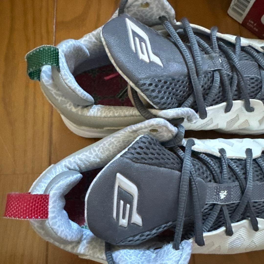 Jordan バスケットボールシューズ ホワイト/グレー