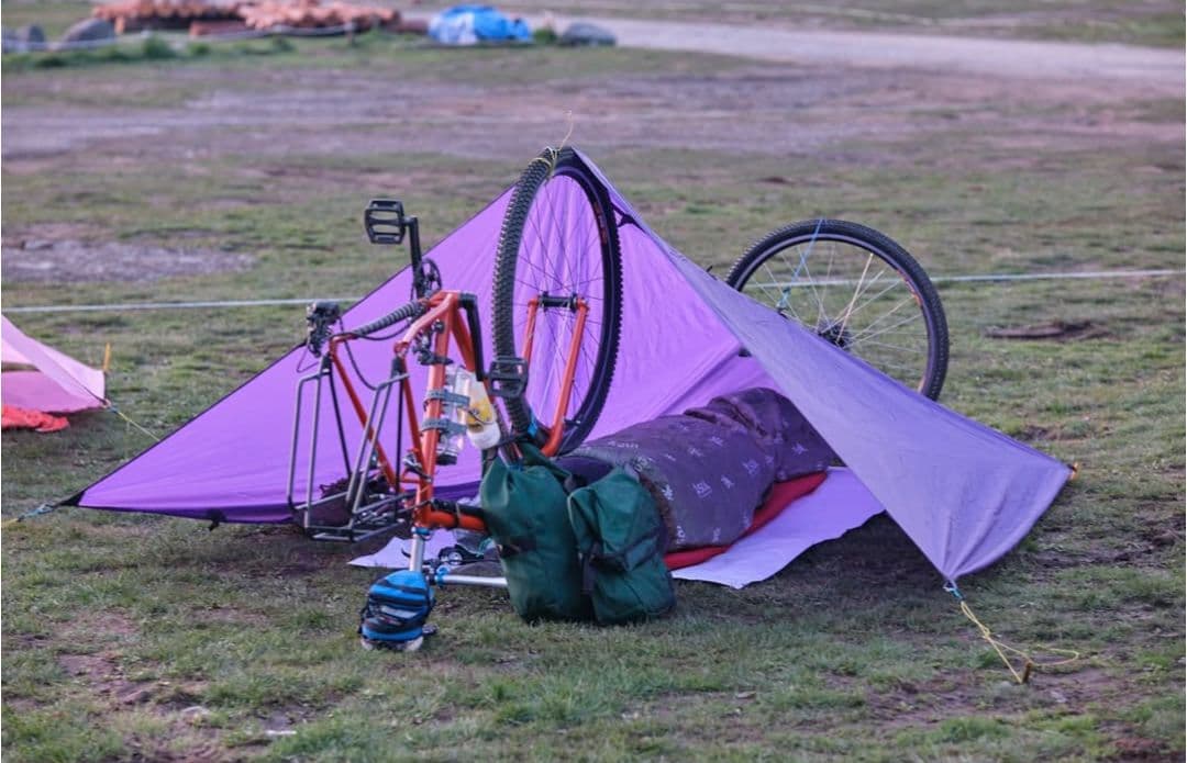 ジンダイジマウンテンワークス PB Tarp 5×8 Purple