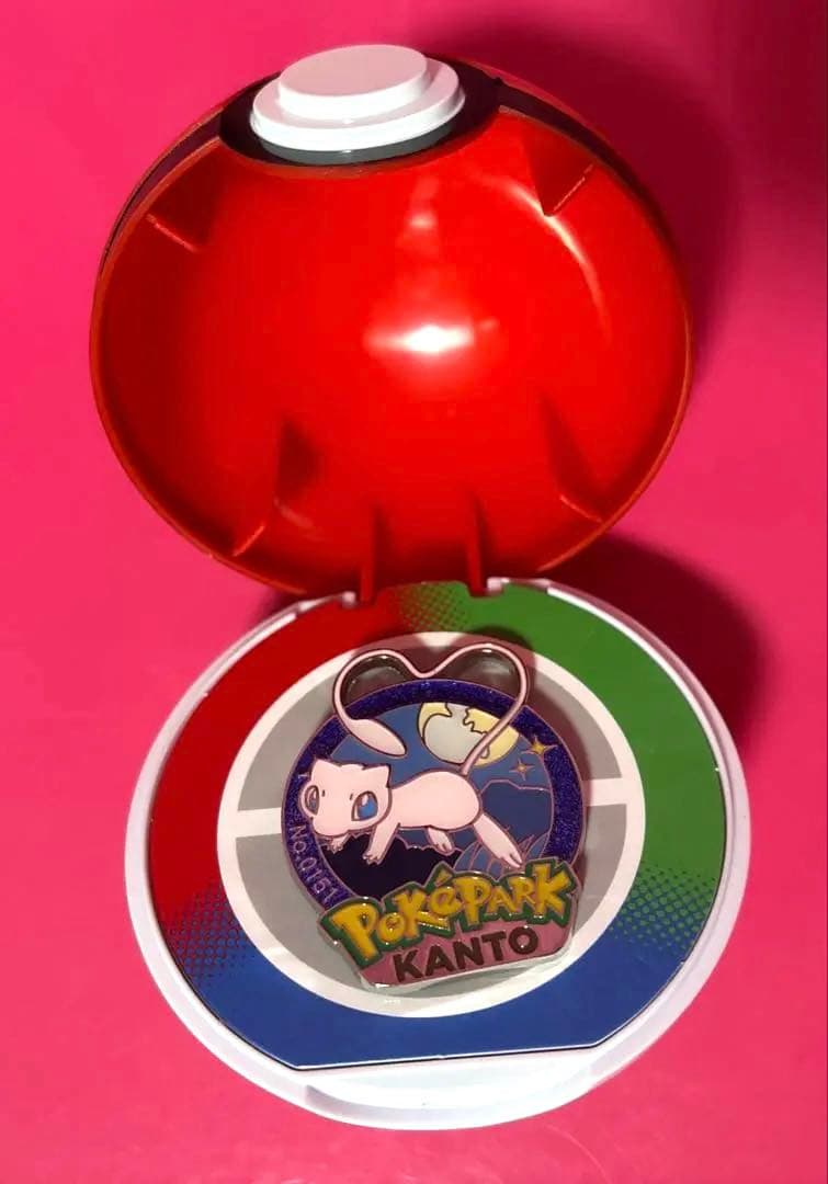 ポケパークカントー 限定 ミュウ ピンバッジ