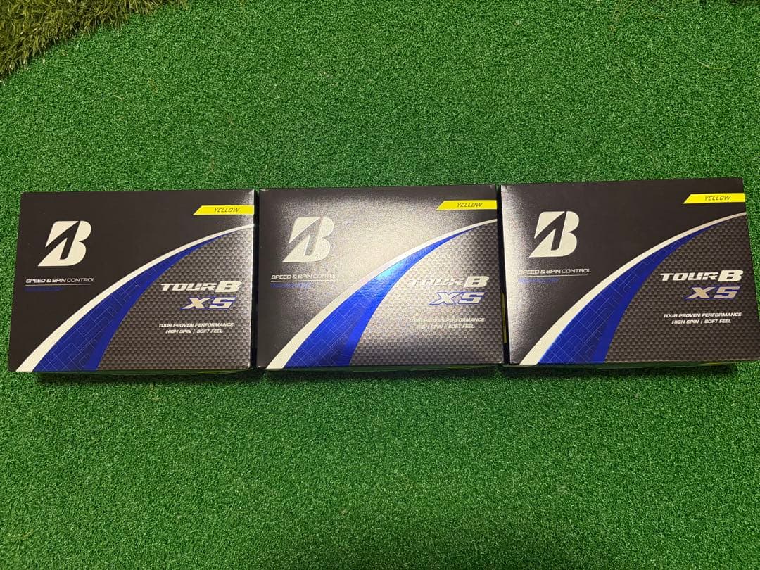 【新品未使用品】TOUR B XS イエロー 3ダースセット