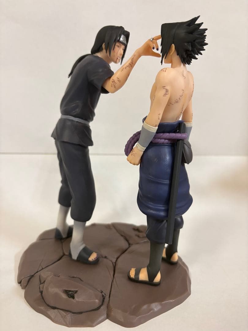一番くじ NARUTO疾風伝 心を写す赤き瞳 ラストワン賞 サスケ＆イタチ 箱有