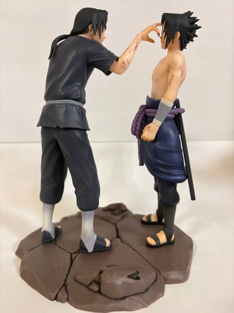 一番くじ NARUTO疾風伝 心を写す赤き瞳 ラストワン賞 サスケ＆イタチ 箱有