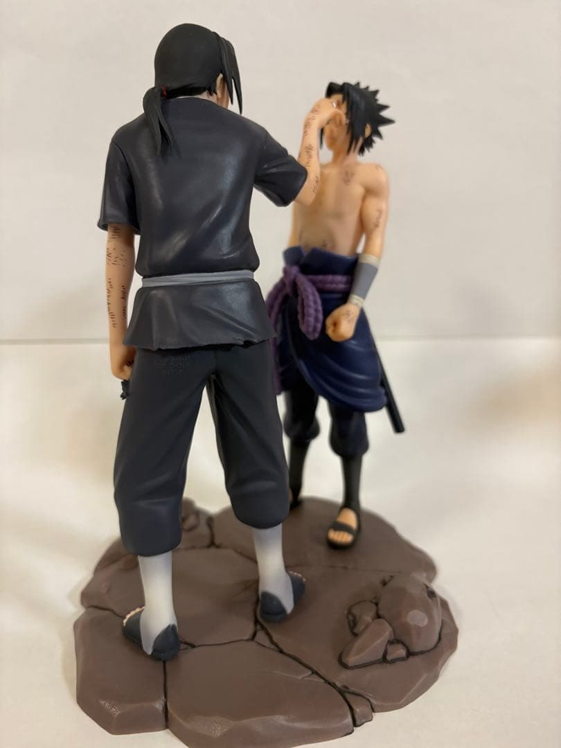一番くじ NARUTO疾風伝 心を写す赤き瞳 ラストワン賞 サスケ＆イタチ 箱有
