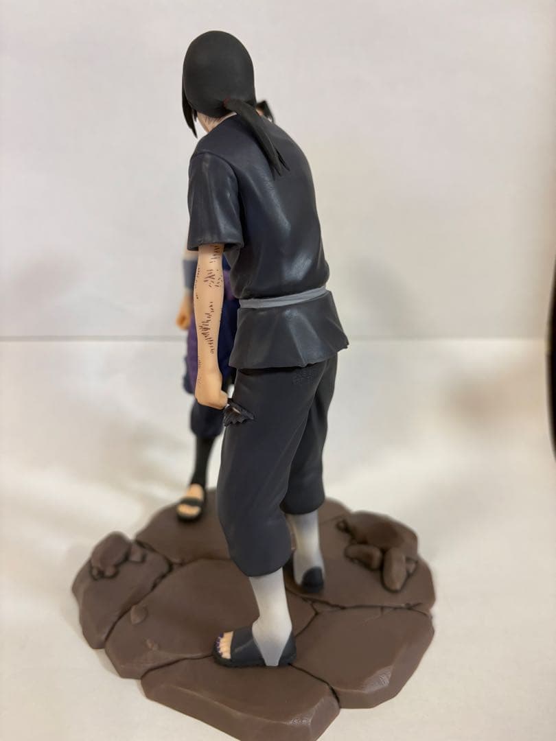 一番くじ NARUTO疾風伝 心を写す赤き瞳 ラストワン賞 サスケ＆イタチ 箱有