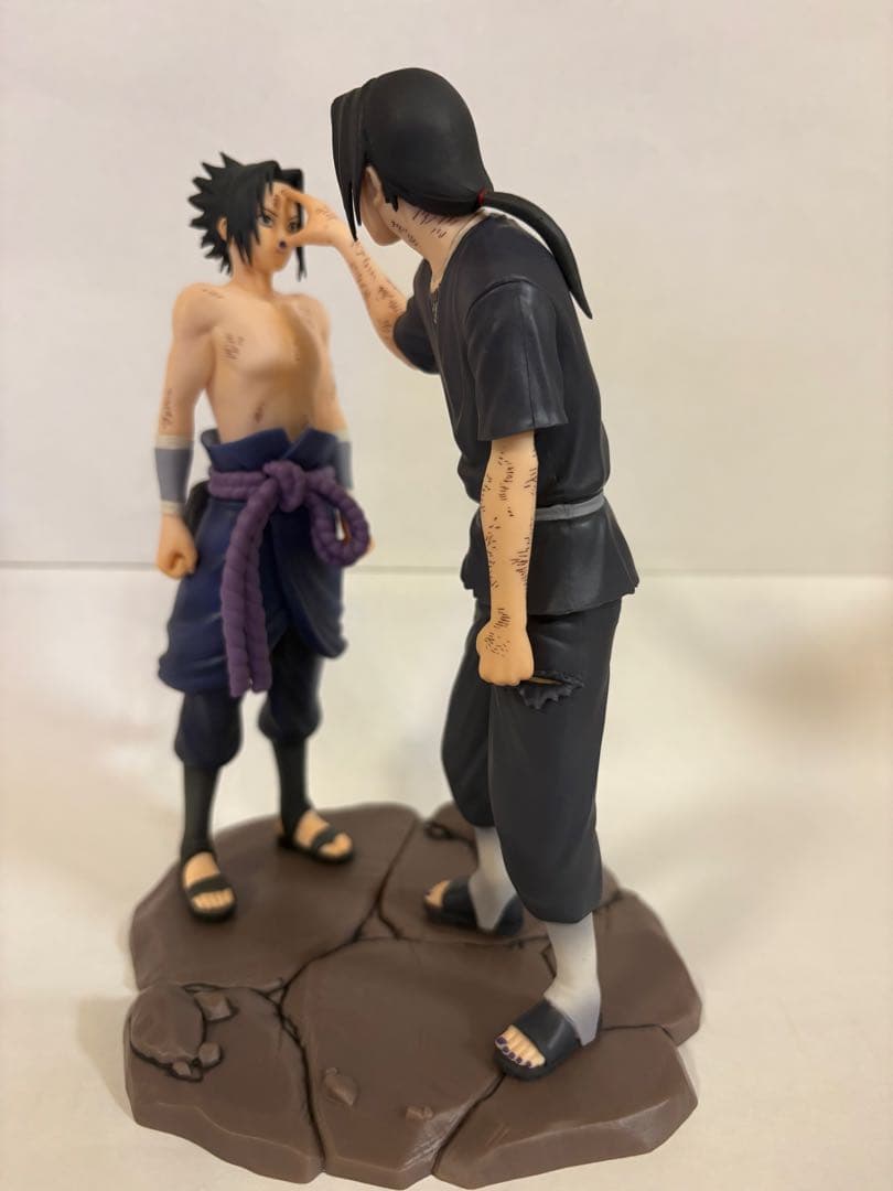 一番くじ NARUTO疾風伝 心を写す赤き瞳 ラストワン賞 サスケ＆イタチ 箱有