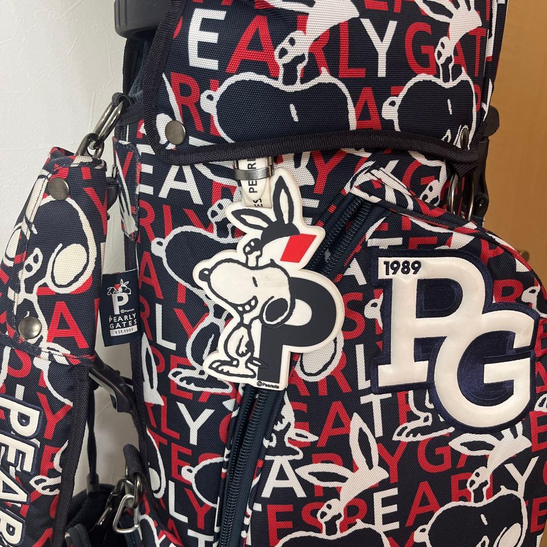 PEARLY GATES キャディバッグ　SNOOPY