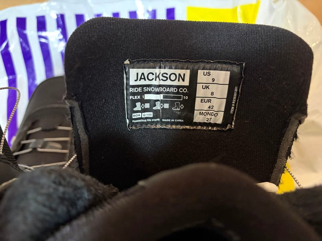 RIDE スノーボードブーツ　JACKSON