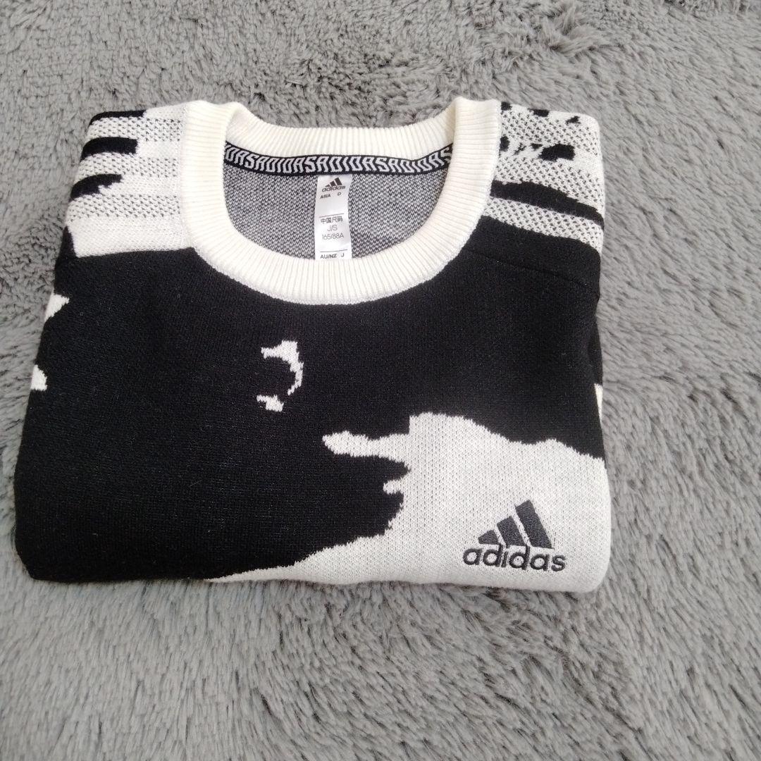 adidas♡ゴルフ柄がお洒落♡ニット♡L〜　ゴルフ/スポーツ