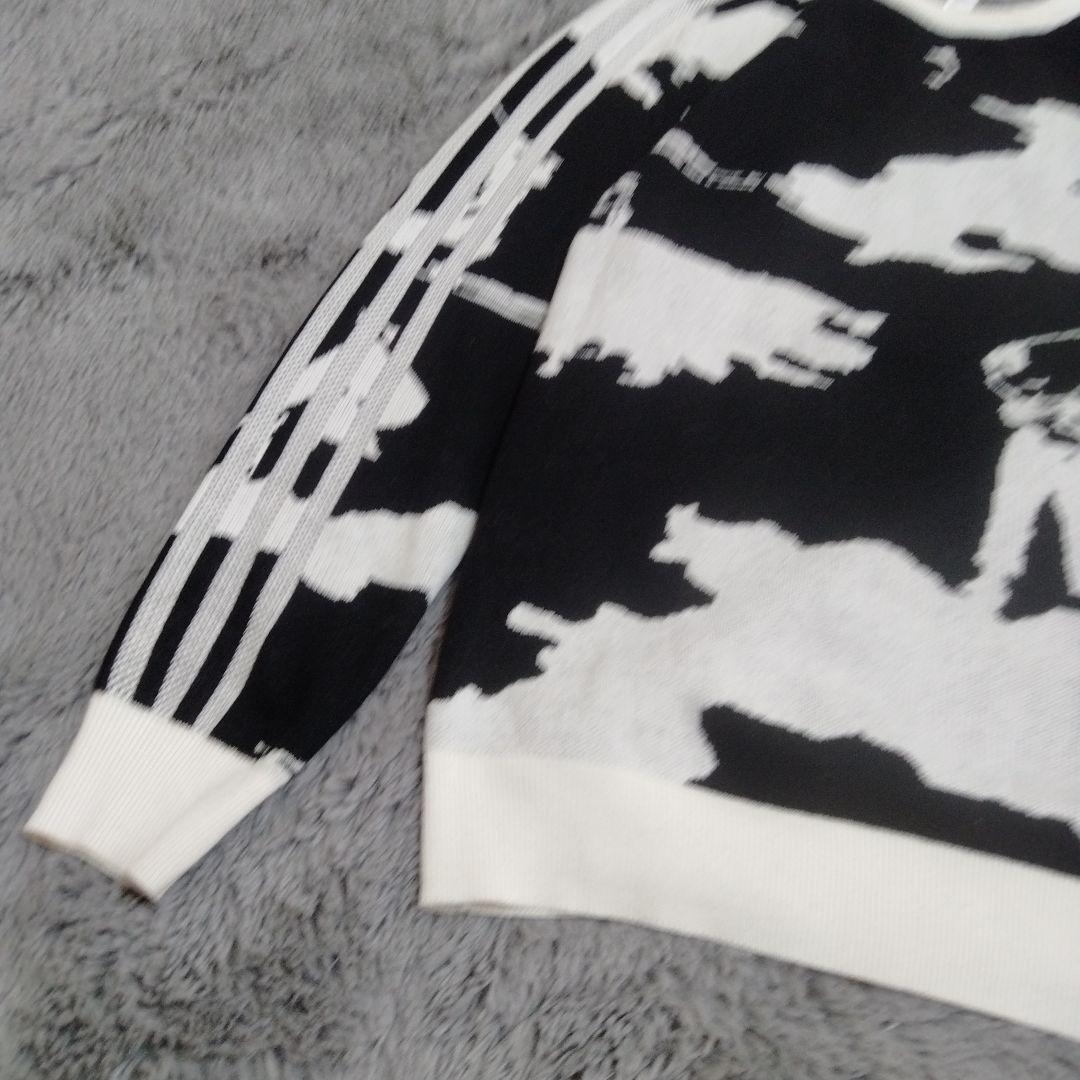adidas♡ゴルフ柄がお洒落♡ニット♡L〜　ゴルフ/スポーツ