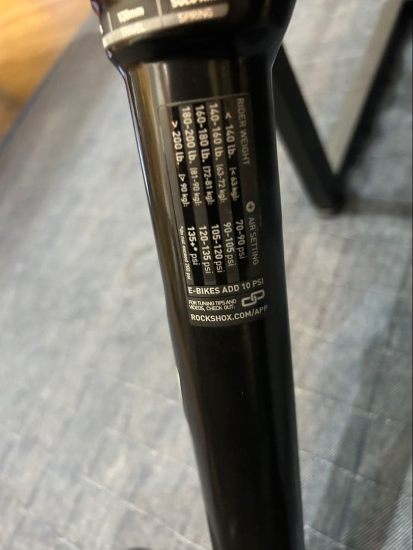 Rockshox Reba RL 27.5インチ120mm