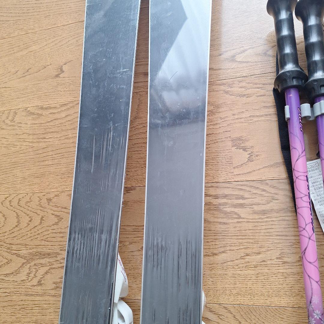 新品未使用⭐自宅保管品⭐Hart Rocker スキー 140cm ポール付き