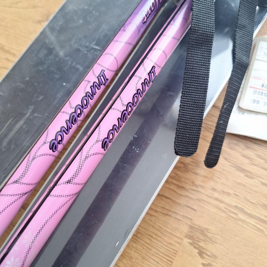 新品未使用⭐自宅保管品⭐Hart Rocker スキー 140cm ポール付き