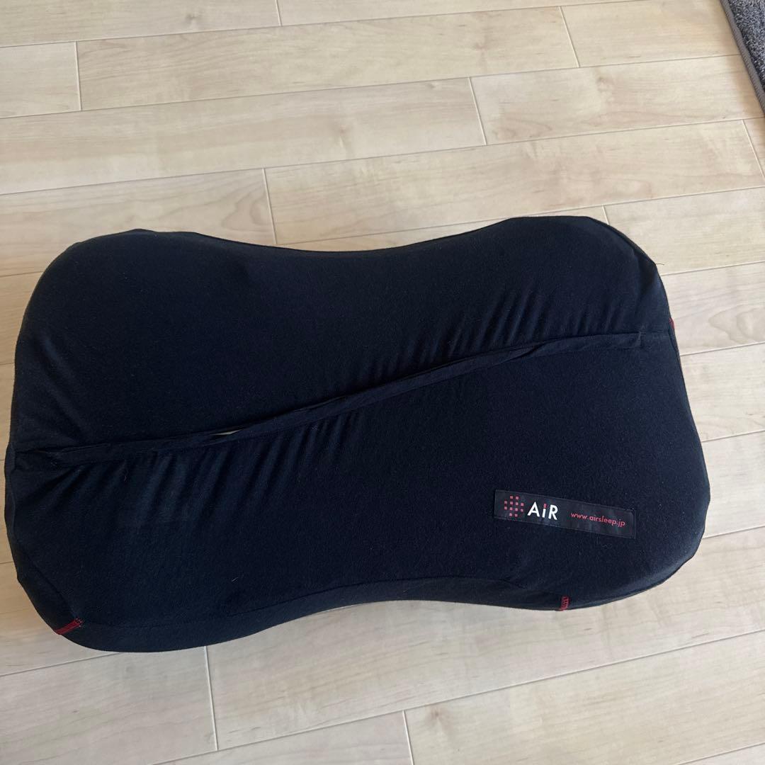 西川　Air 4D （エアー４D）枕　高め　used 専用カバー付き