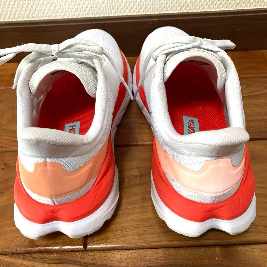 HOKA ONEONE MACH4 white レディース24.0cm