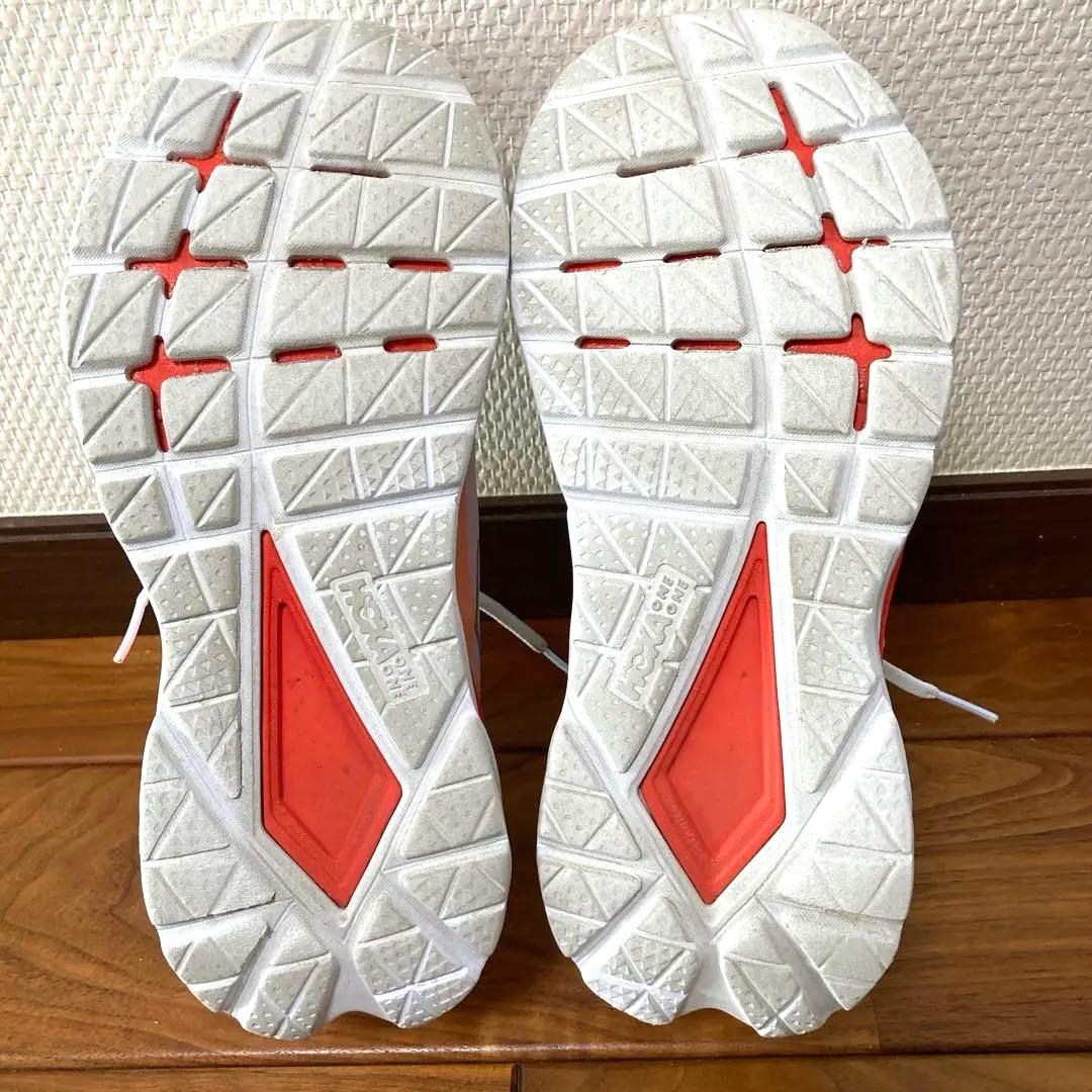 HOKA ONEONE MACH4 white レディース24.0cm