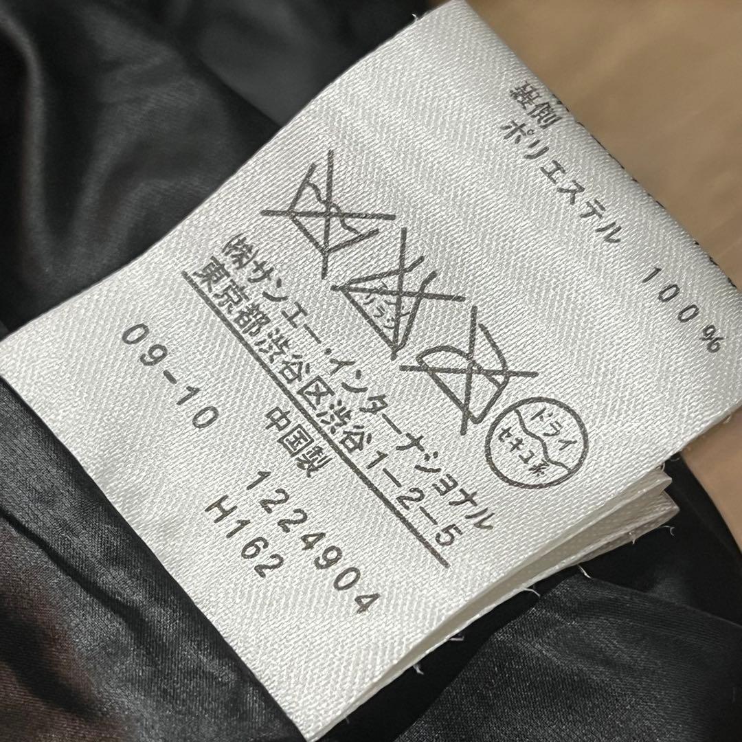 パーリーゲイツ 2WAY 中綿入りジャケット　サイズ5 ブラック