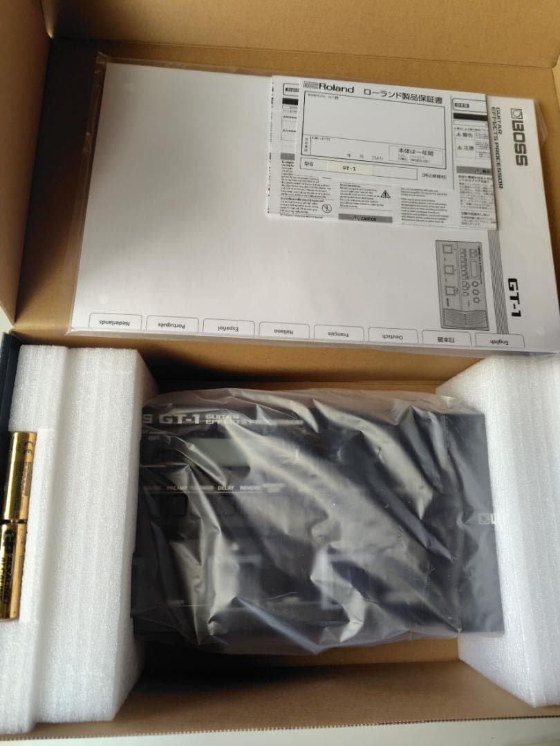 新品未使用　BOSS GT-1 ボス マルチエフェクター