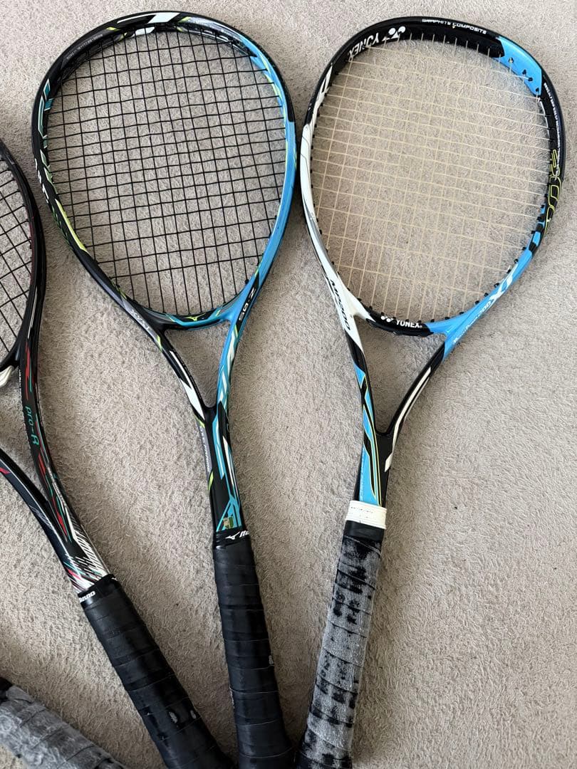 ソフトテニス 軟式 YONEX ヨネックス MIZUNO ミズノ 大量セット