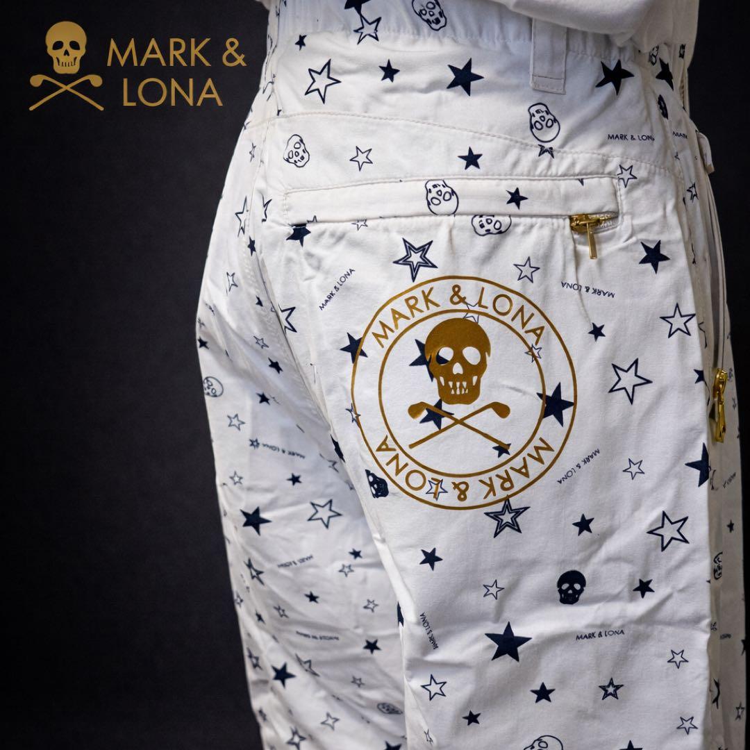 【新品タグ付】 MARK&LONAマークアンドロナ ゴルフウェア 防水パンツ M