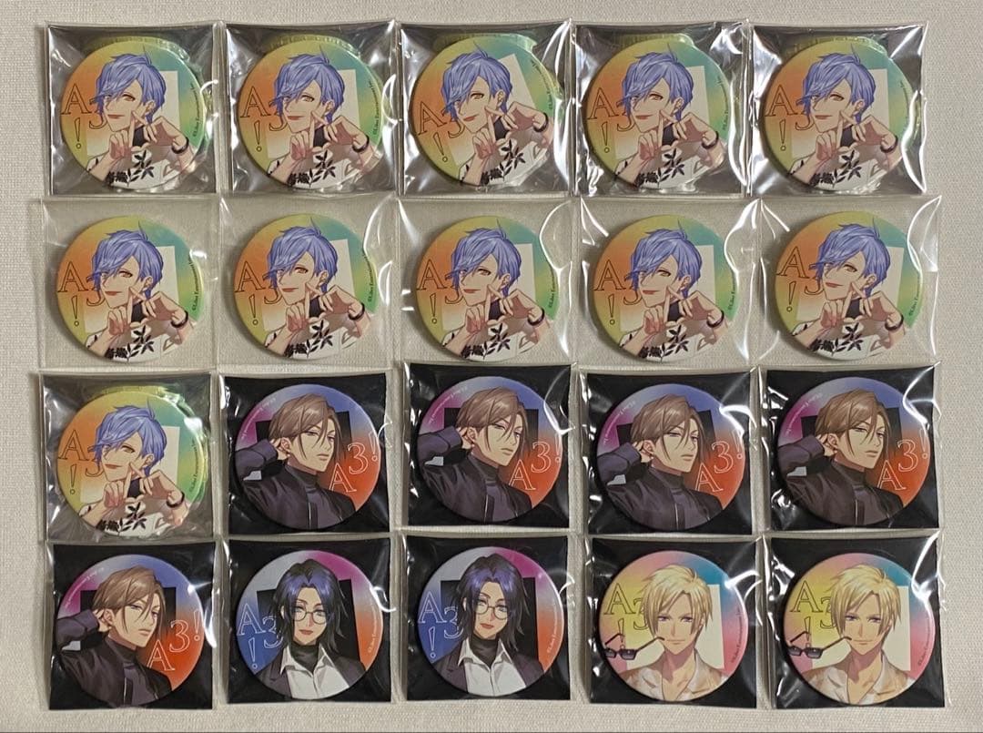 A3! vivid 缶バッジ 40点セット