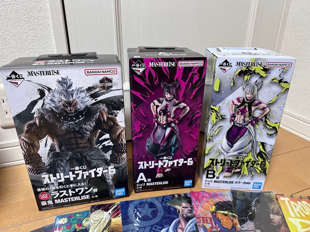 ストリートファイター6 MASTERISE 一番くじ まとめ売りセット