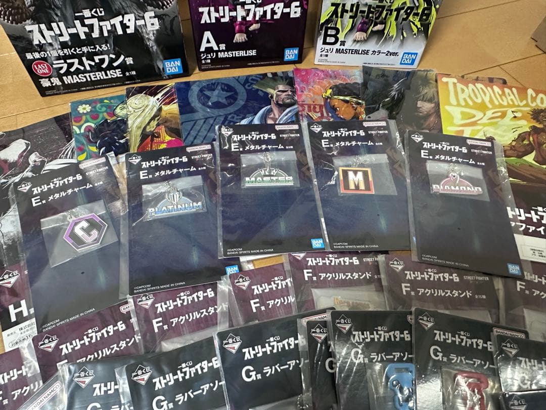 ストリートファイター6 MASTERISE 一番くじ まとめ売りセット