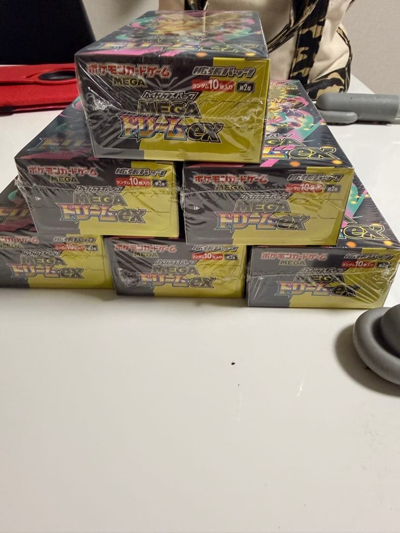 ポケモンカード　MEGAドリームEX 6box シュリンク付き！