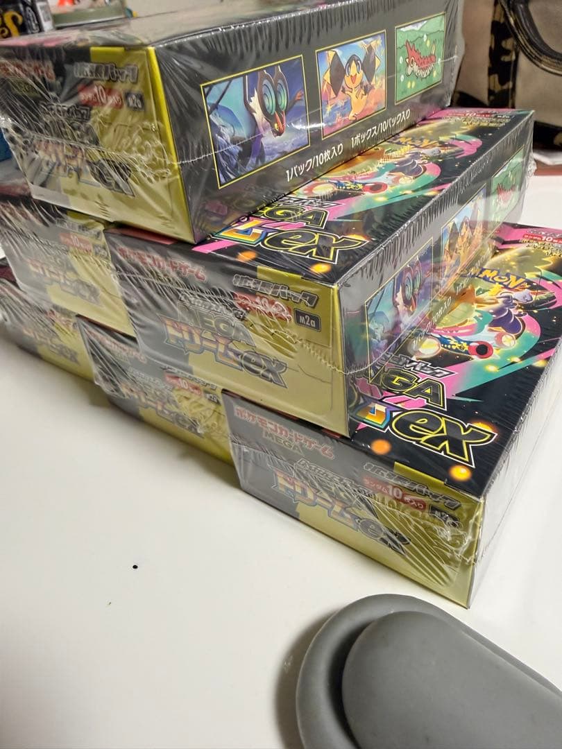 ポケモンカード　MEGAドリームEX 6box シュリンク付き！