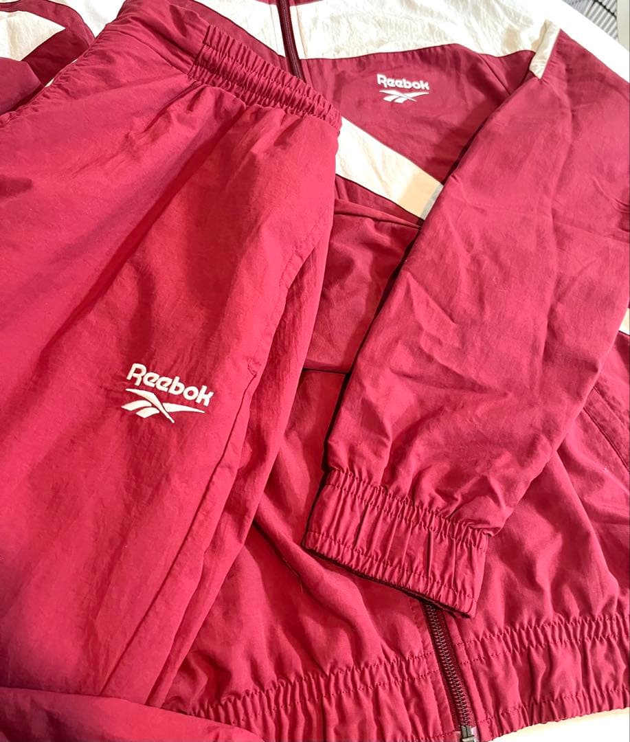 【中古品】Reebok リーボック　ジャージ　上下セット　S M