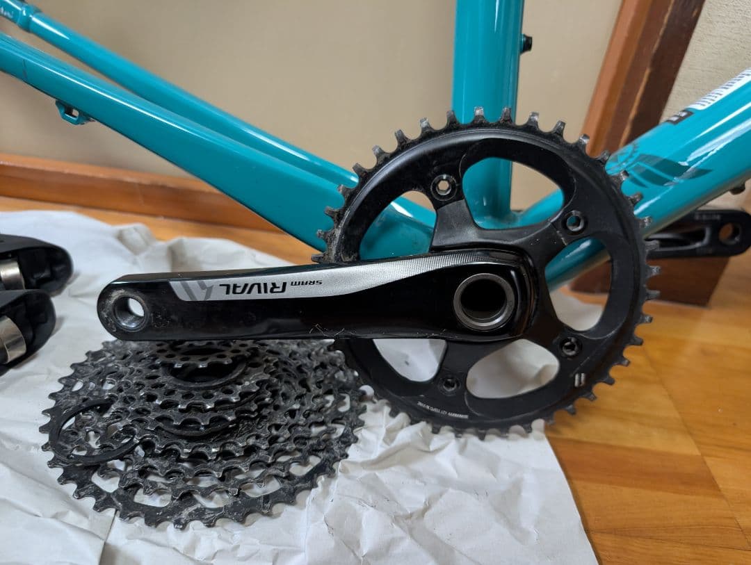 サルサ WARBIRD 55size sram rivalコンポ ブレーキ欠品