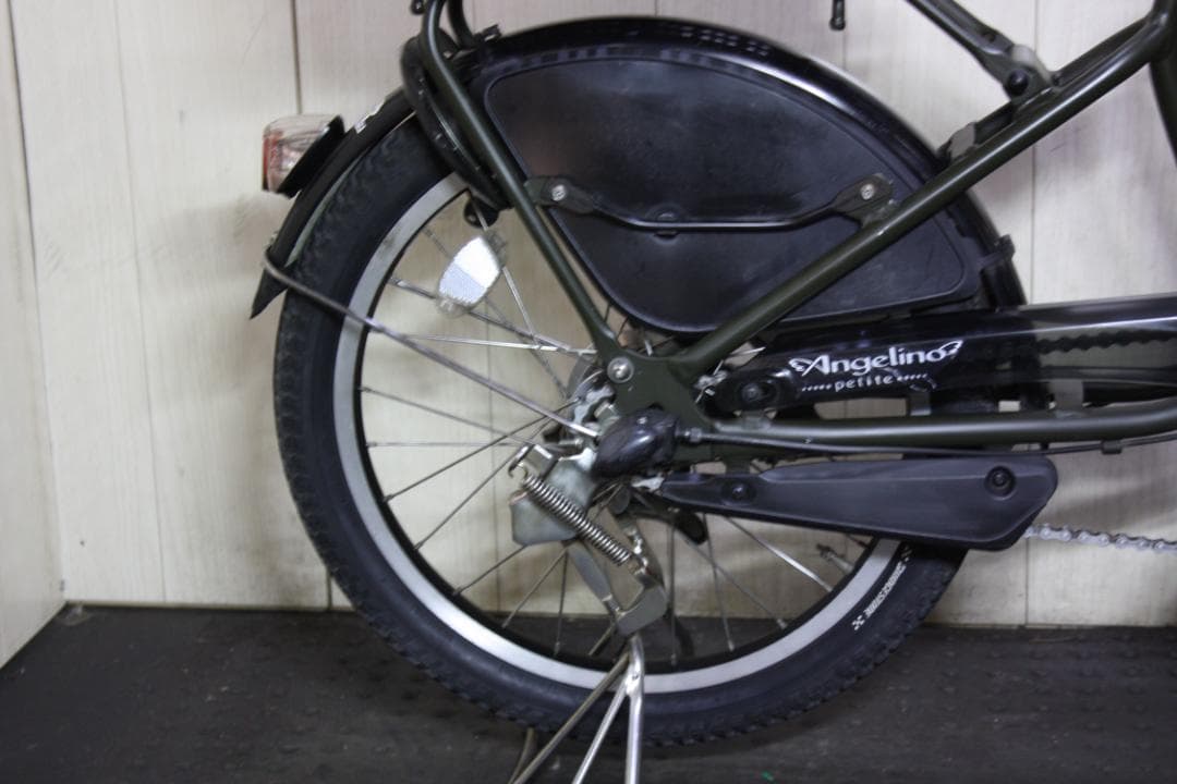ブリヂストン アンジェリーノプティットe A20L85 20型8.7AH無光沢緑