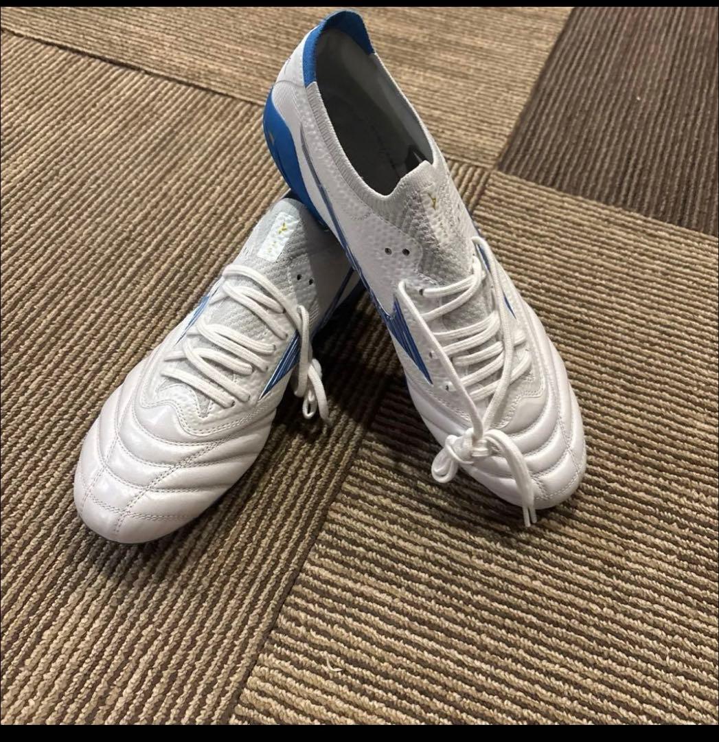 y*k様 Mizuno モレリアネオ4βサッカーシューズ ホワイト/ブルー