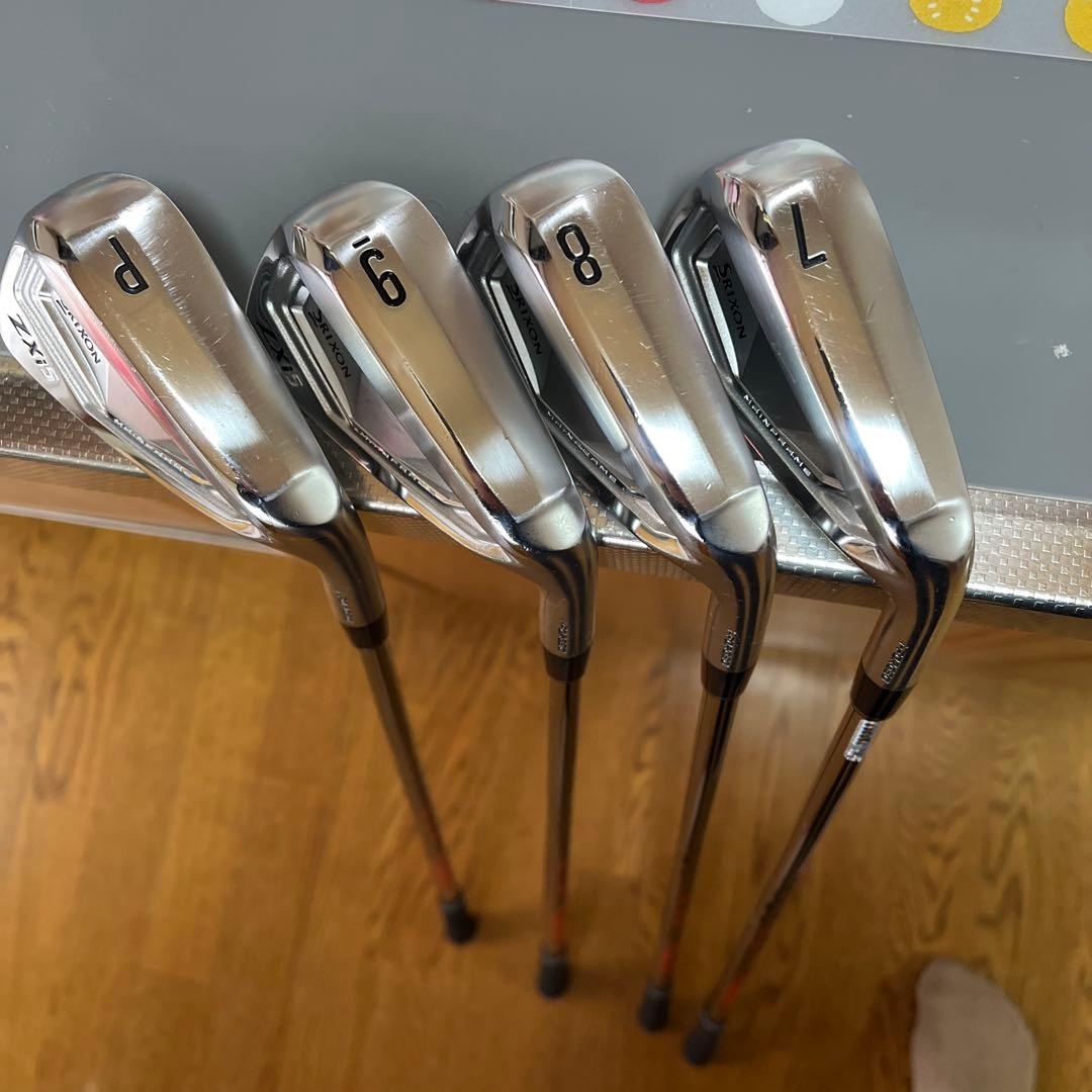Srixon ZXi5 アイアンセット 4本 (#7〜9, PW)