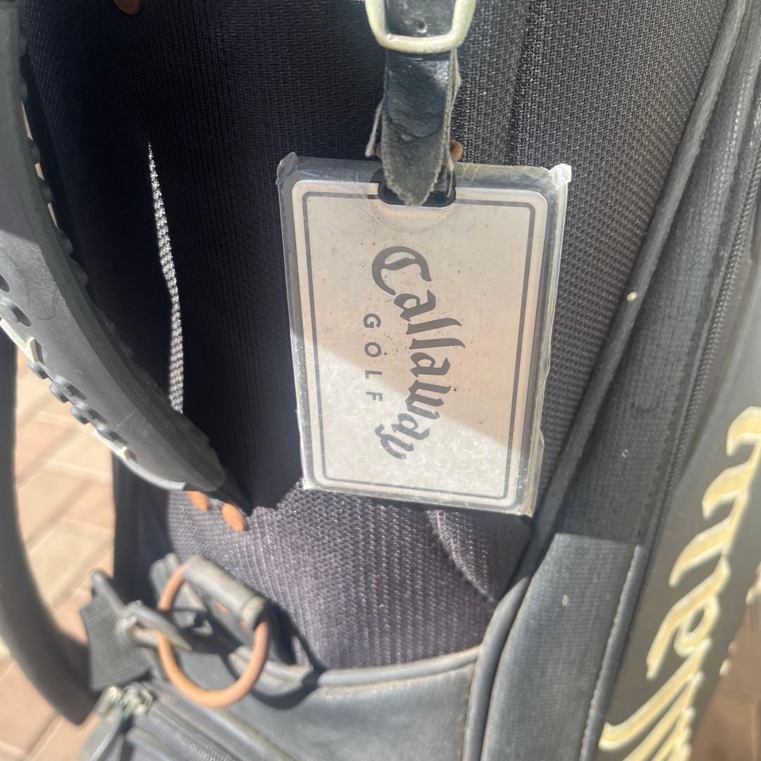 Callaway ブラックキャディバッグ 付属品あり