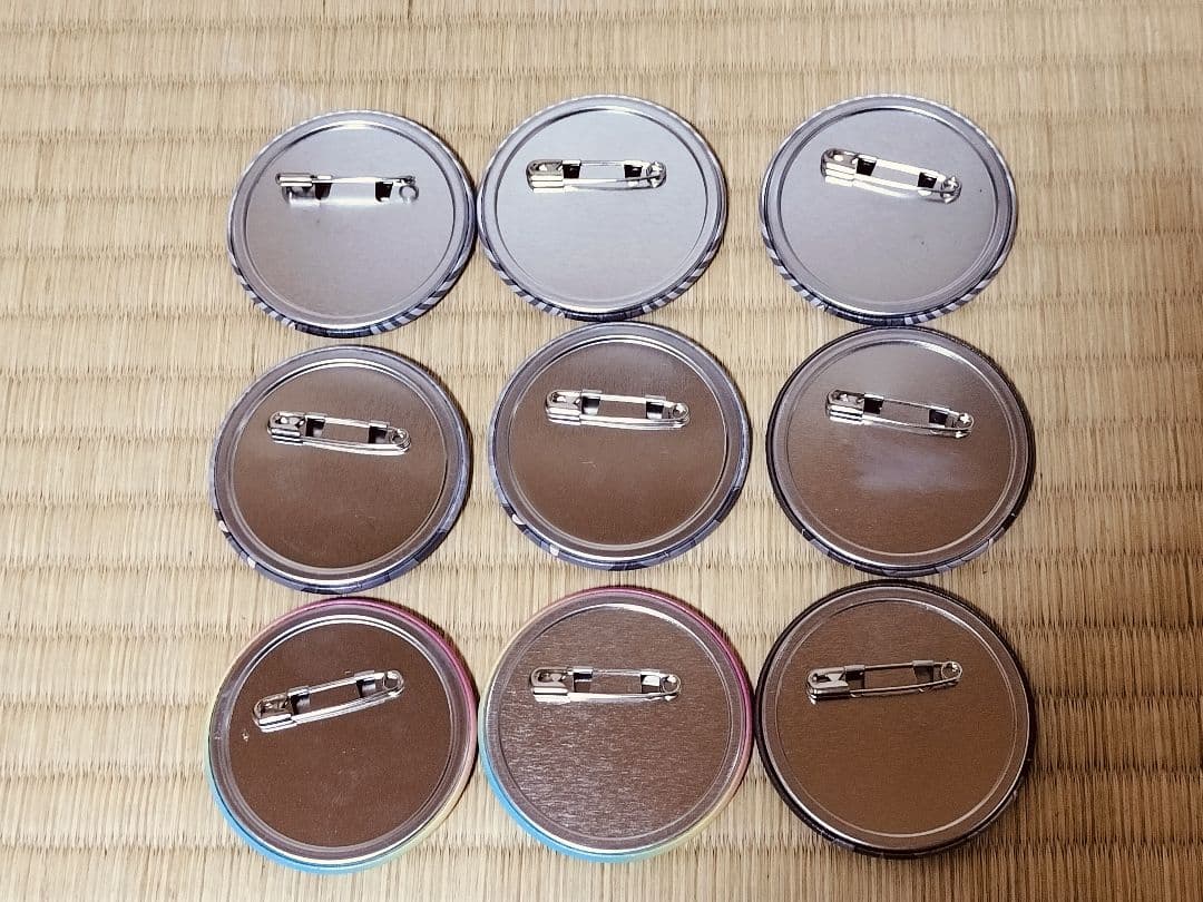からぴち カラフルピーチ ぷぴぱ 缶バッジ うり