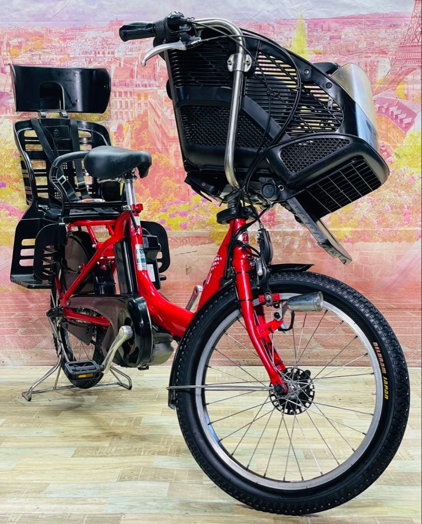 ZK3683 電動自転車 ブリヂストン アンジェリーノ 子供乗せ 20インチ