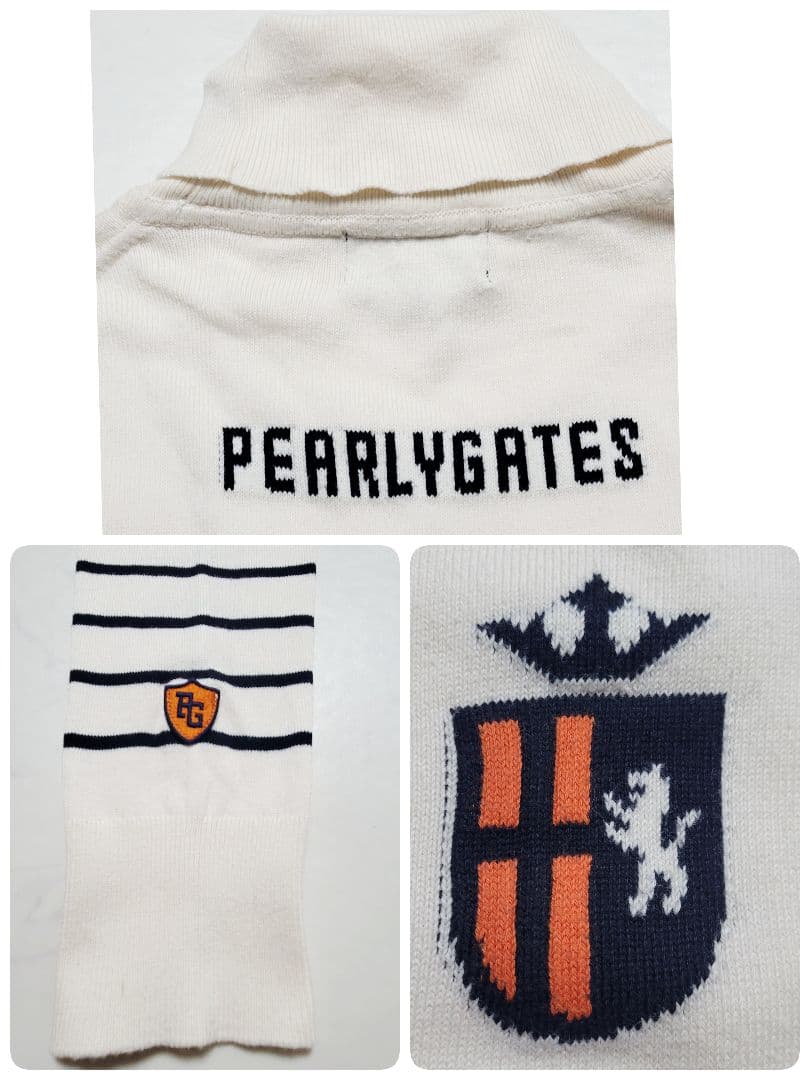 PEARLY GATES タートルネック セーター メンズ4 ゴルフ　綿混