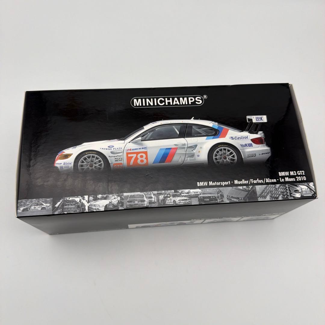 新品　MINICHAMPS  M3 GT2 Le Mans 2010