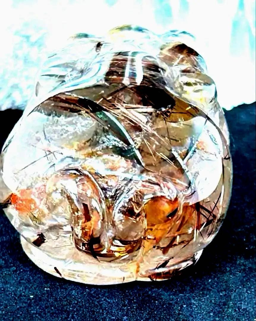 ブラウンルチル　貔貅　ヒキュウ　金運　財運　置物