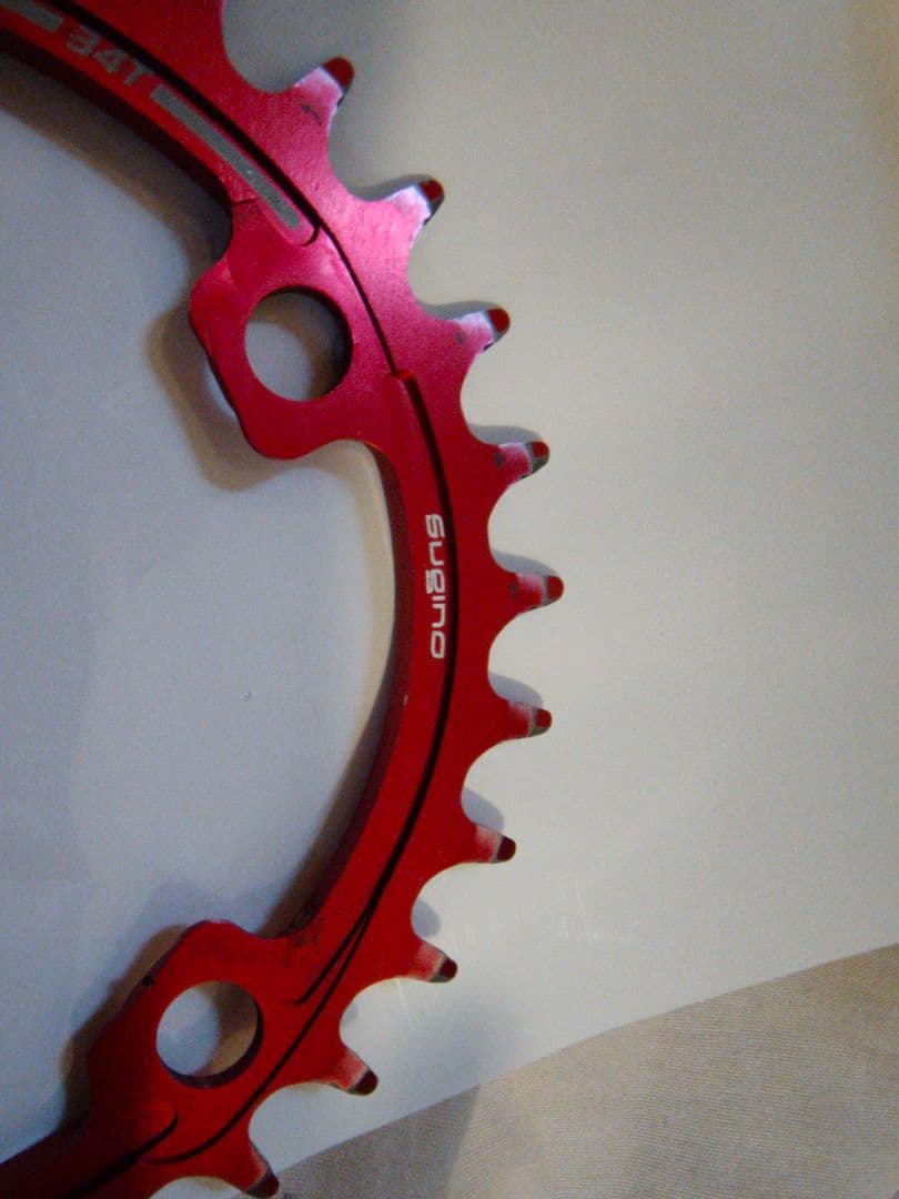 SUGINO 34T Super Hill Climb 楕円チェーンリング
