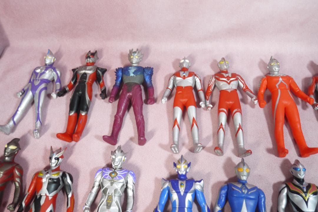 ウルトラヒーローシリーズ　800サイズ　新金型ソフビ　43体セット