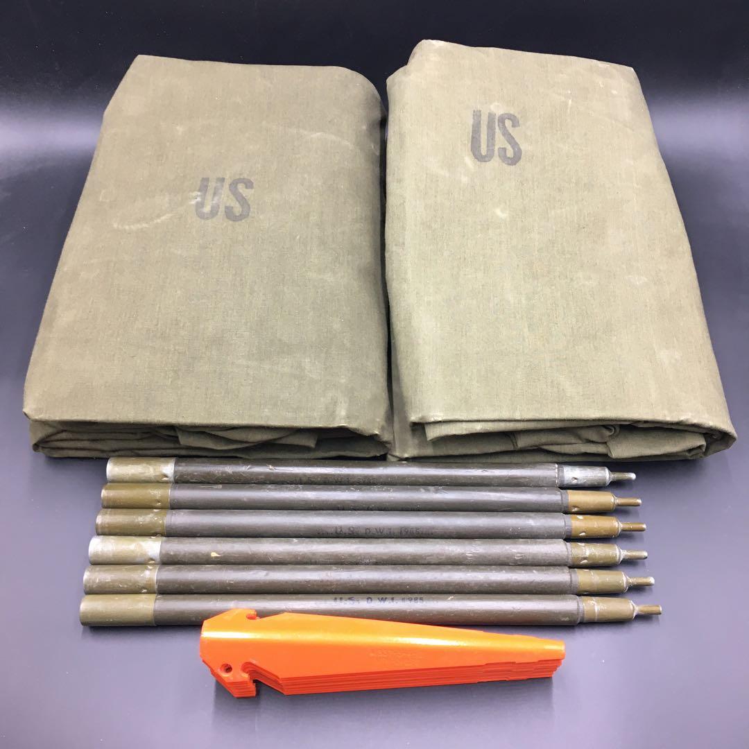 ☆デッド＆バッチ一致☆アメリカ軍 米軍 US アーミー パップテント 1985年