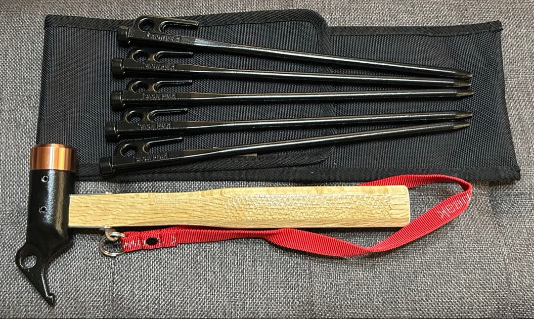 スノーピーク  peak ペグハンマー ソリッドステーク 30cm