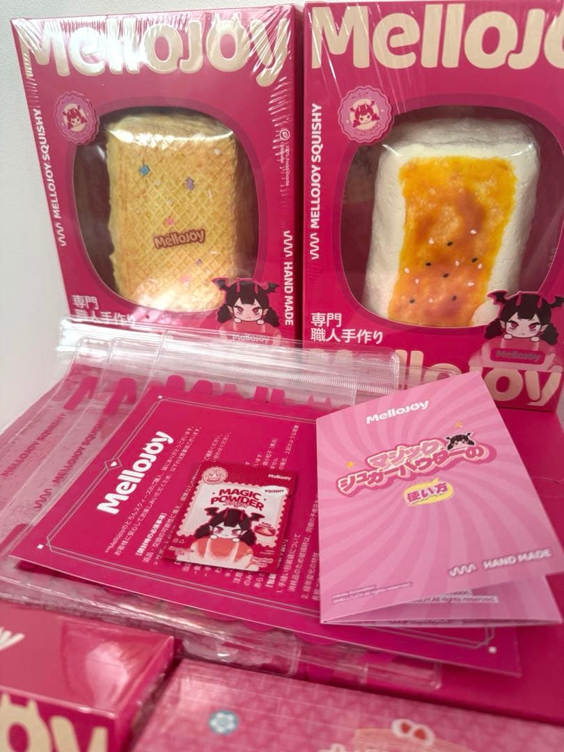 【４種セット】メロジョイ　未開封　おまとめ売り　焼き餅　バター　ウェハース　大福