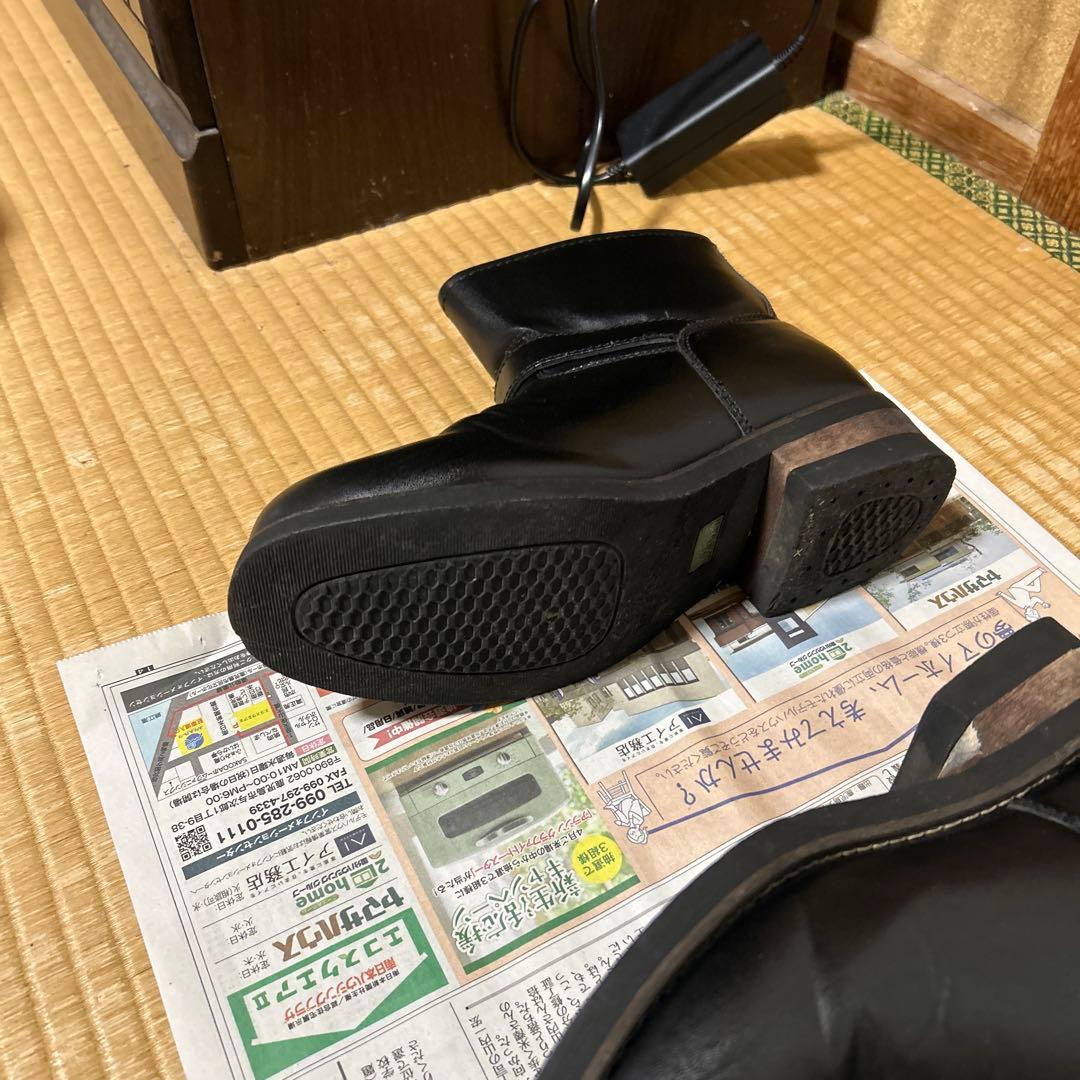 バイクブーツとグローブセット