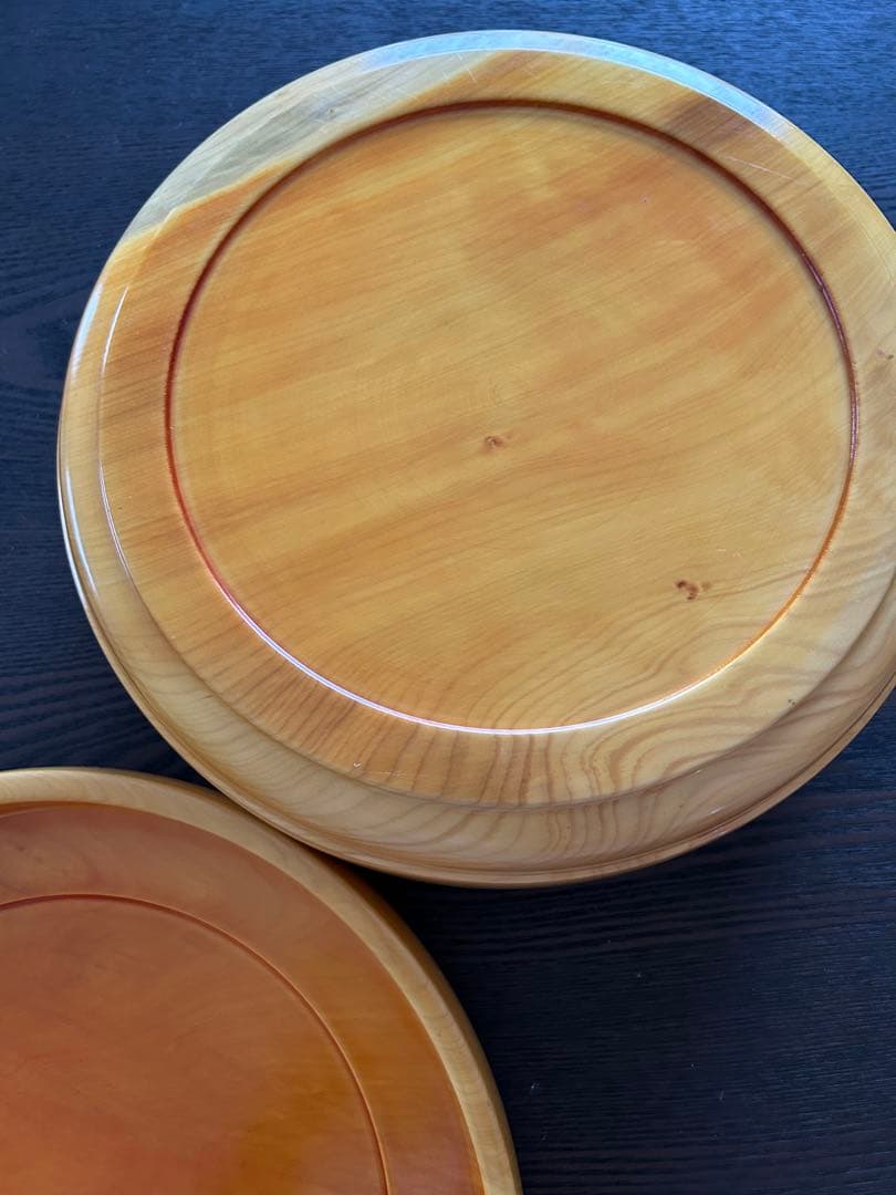 希少　天然木ひのき　茶ひつ　菓子器3点セット