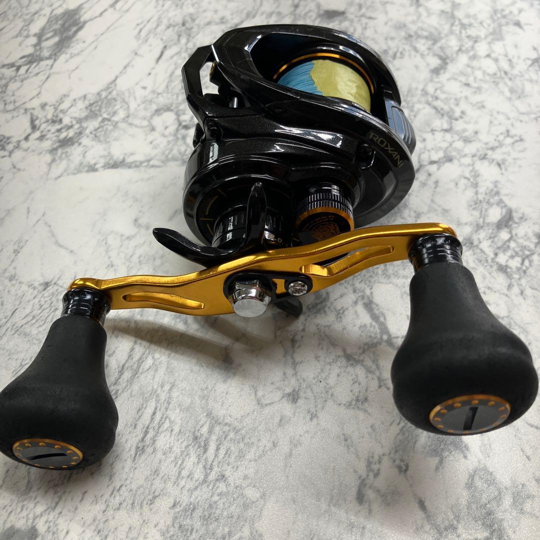 中古　アブガルシア　ロキサーニ　パワーシューター　左用　ロック　バス　ナマズ